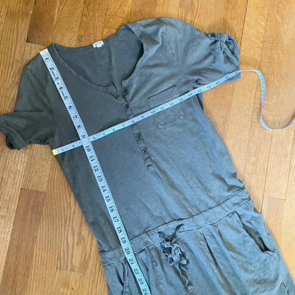 J. Crew Green T shirt Dress - Picture 13 of 14